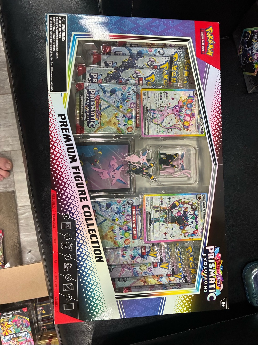 Premium Figure Collection - Prismatic Evolutions (Pink/Black)